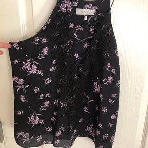 WAYF embellished blouse